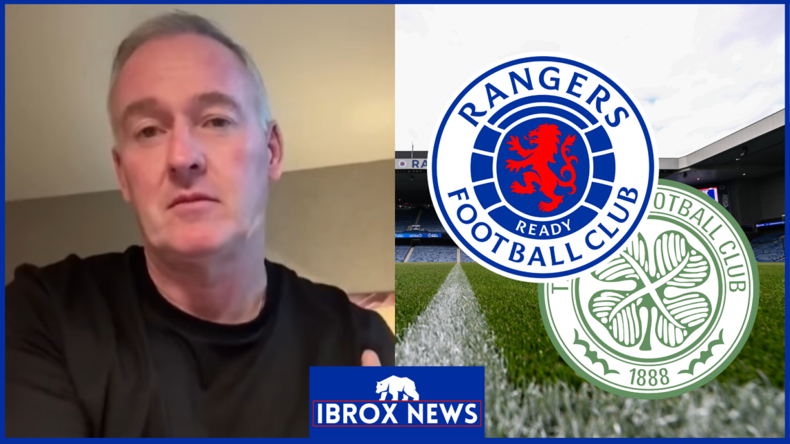 Paul Lambert, Rangers badge, Celtic badge