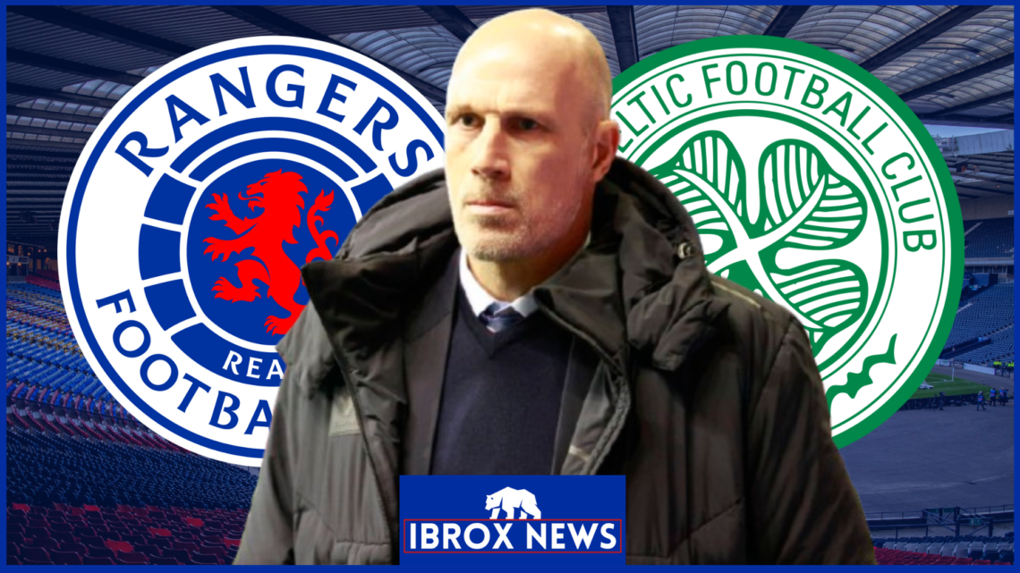 Philippe Clement, Rangers badge, Celtic badge