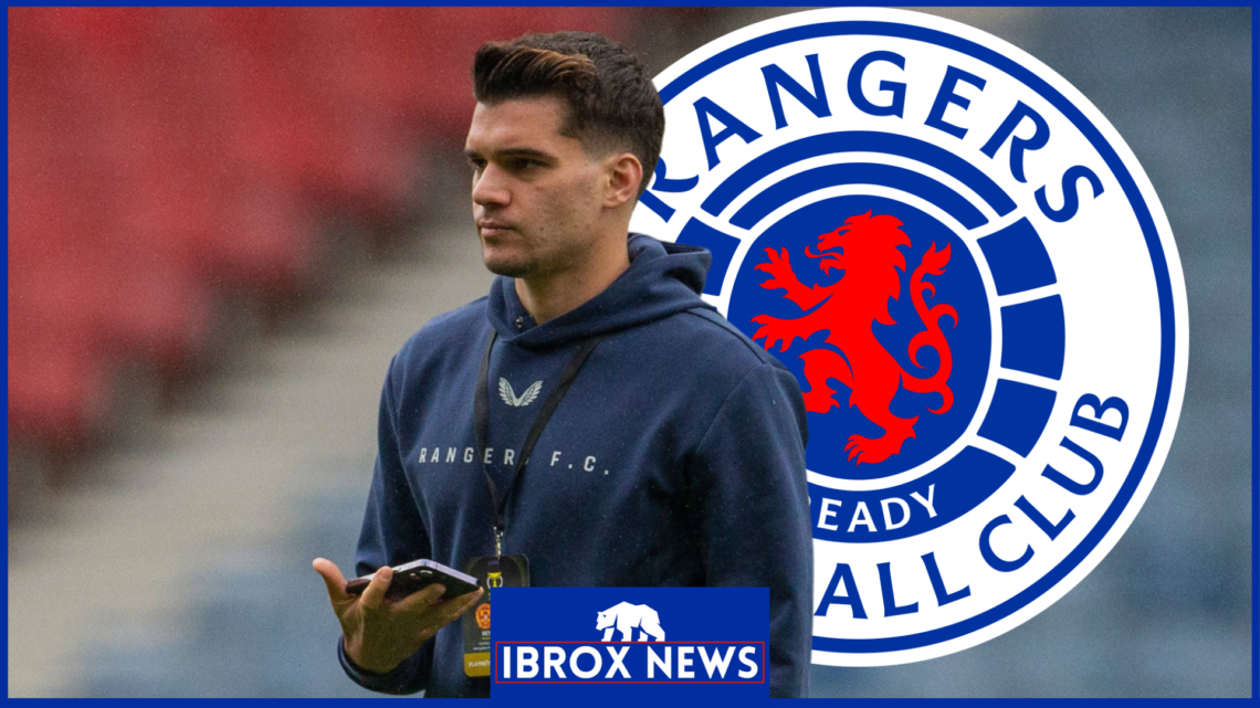 Rangers badge, Ianis Hagi