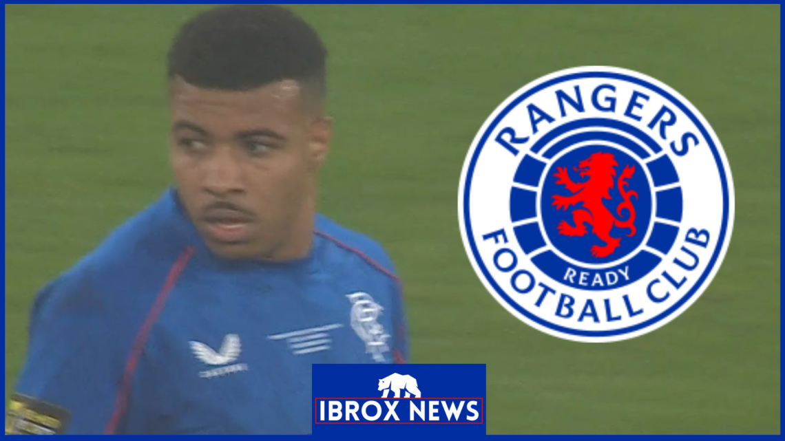 Rangers striker Hamza Igamane