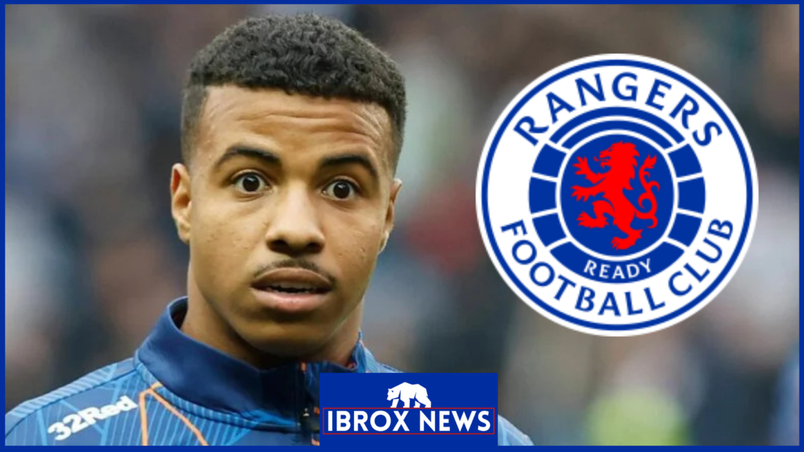 Picture of Rangers ace Hamza Igamane.