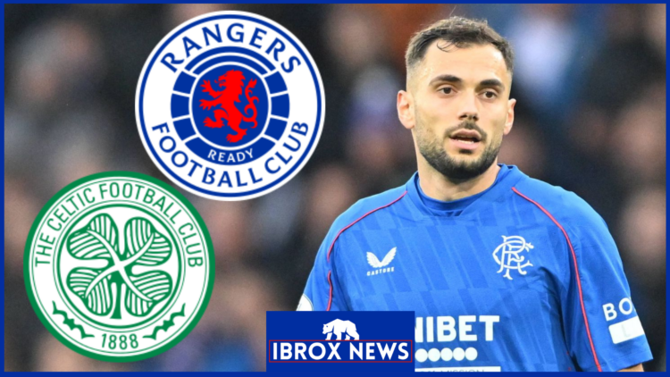 Rangers midfielder Nedim Bajrami.