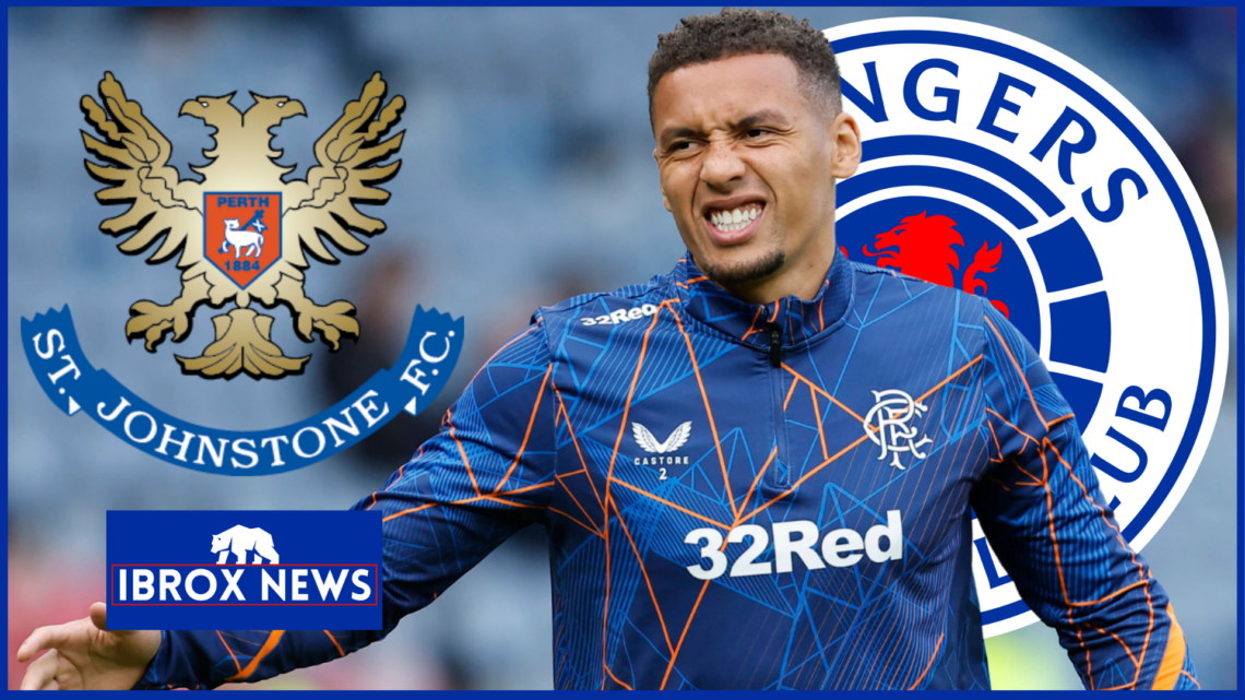 Rangers St Johnstone Tavernier