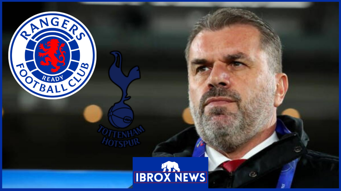 Rangers, Tottenham, Ange Postecoglou