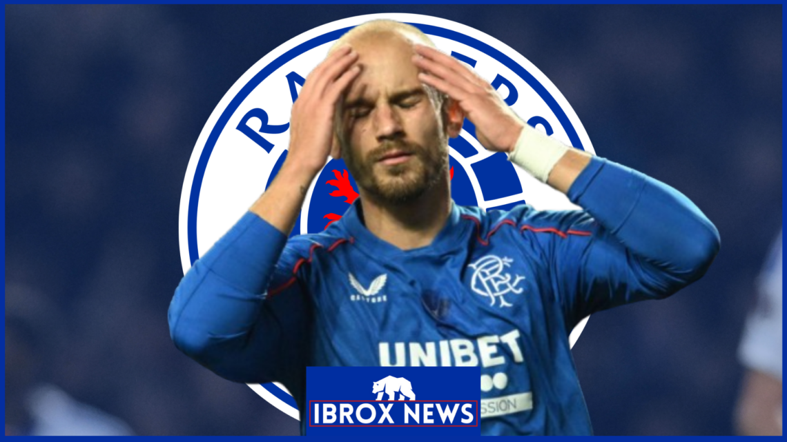 Rangers forward Vaclav Cerny