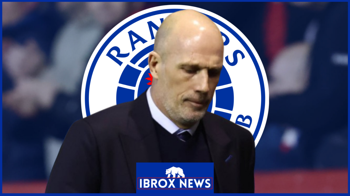 Rangers manager Philippe Clement