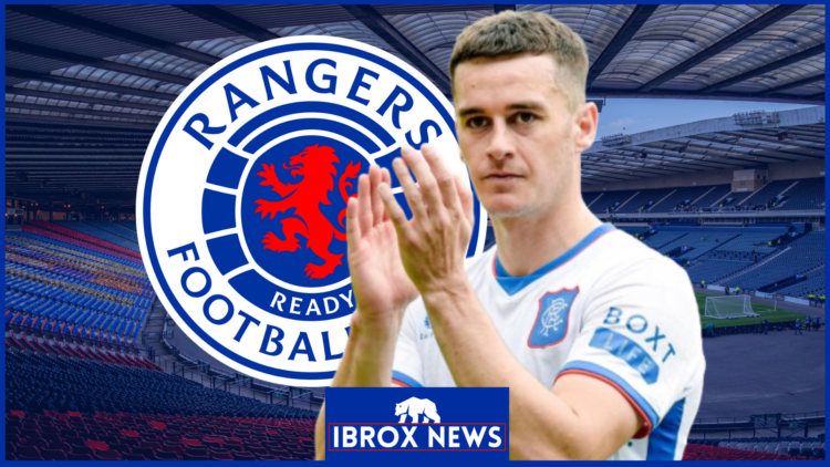 Tom Lawrence, Rangers badge