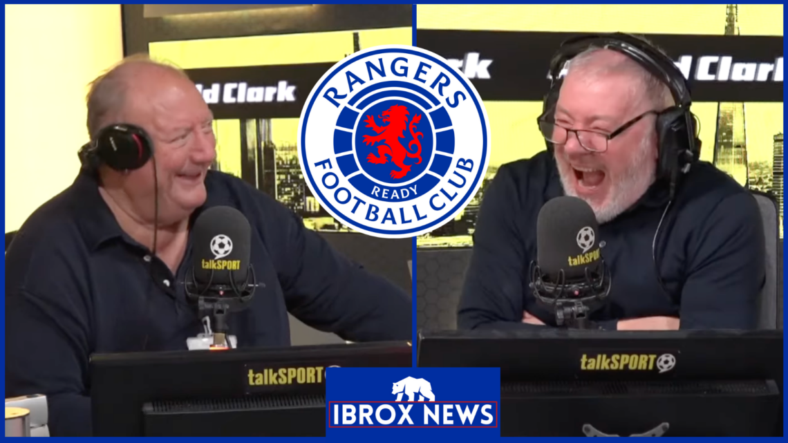 Alan Brazil Ally McCoist Rangers badge