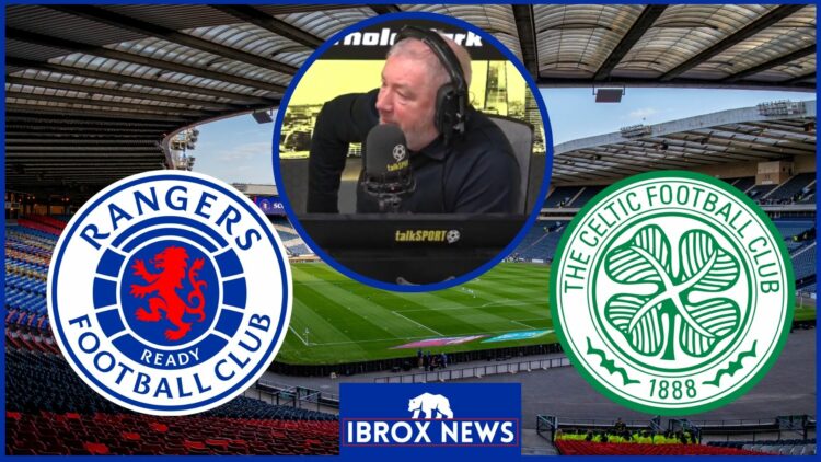 Rangers badge, Celtic badge, Ally McCoist