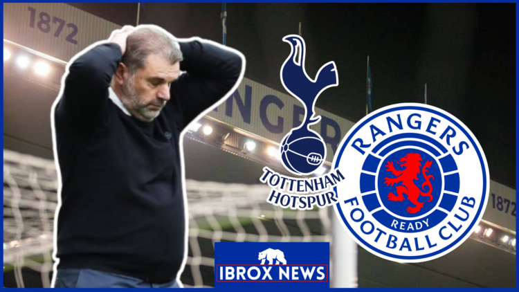 Ange Postecoglou Rangers Tottenham badges