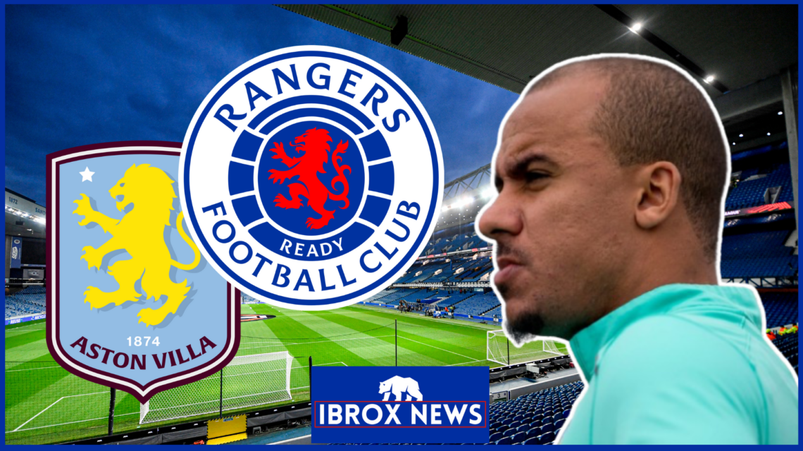 Gabby Agbonlahor Aston Villa Rangers badges