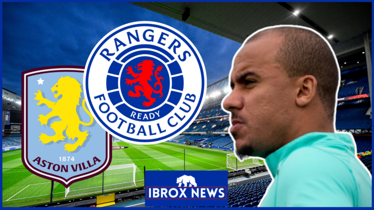 Gabby Agbonlahor Aston Villa Rangers badges