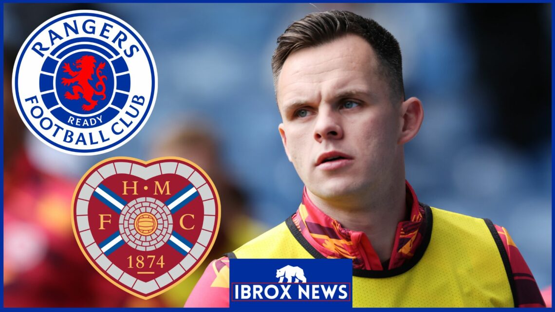 Lawrence Shankland, Hearts badge, Rangers badge
