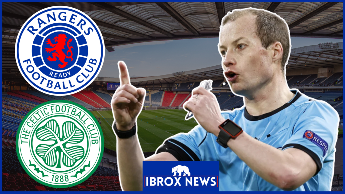 Rangers and Celtic badges, Willie Collum