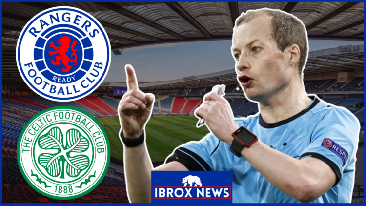 Rangers and Celtic badges, Willie Collum