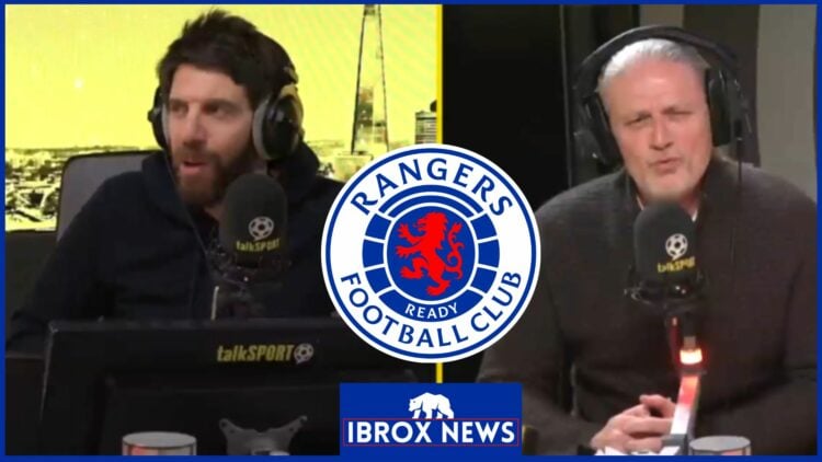 Andy Goldstein, Emmanuel Petit, Rangers badge