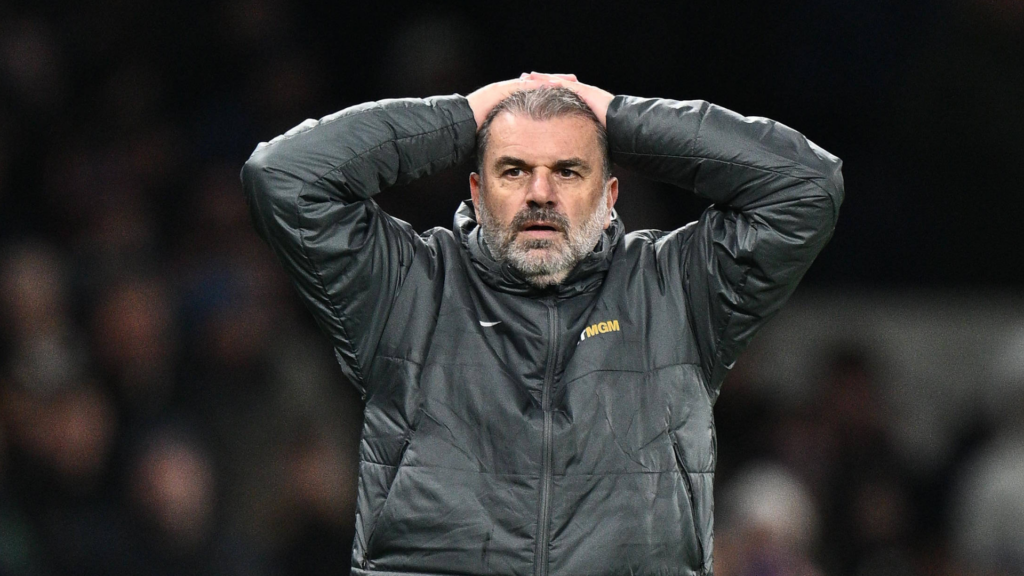 Tottenham manager Ange Postecoglou
