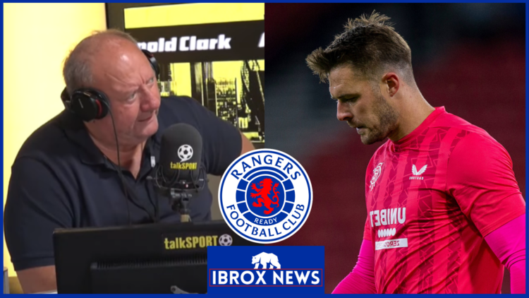 Alan Brazil, Jack Butland, Rangers badge