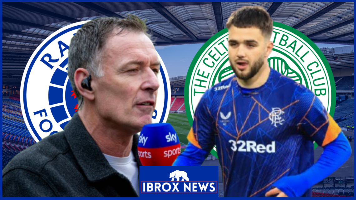 Chris Sutton, Nicolas Raskin, Rangers badge, Celtic badge