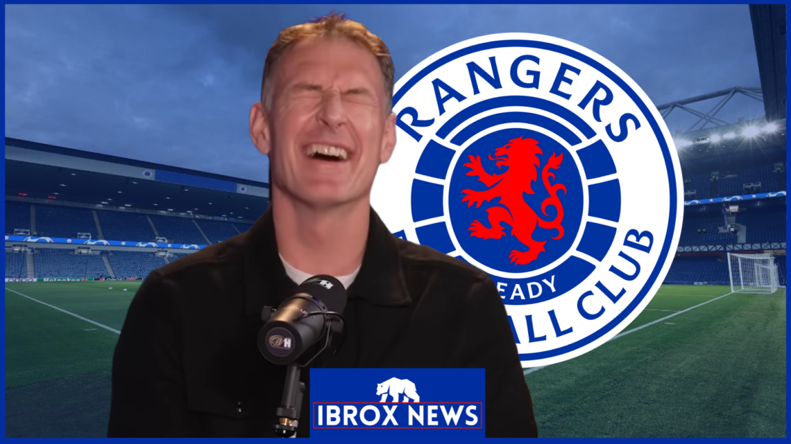 Chris Sutton, Rangers badge