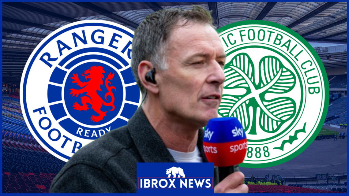 Chris Sutton, Rangers badge, Celtic badge