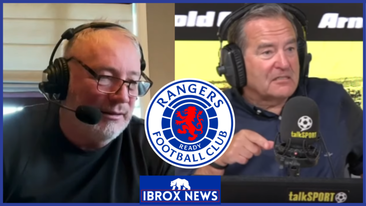 Jeff Stelling Ally McCoist Rangers