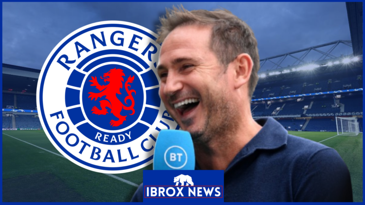 Frank Lampard, Rangers badge
