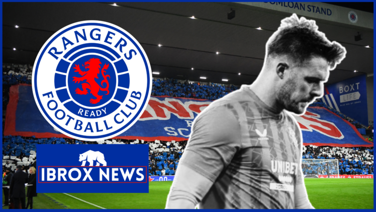 Jack Butland, Rangers badge