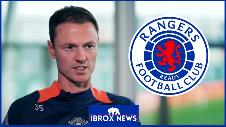 Jonny Evans, Rangers badge
