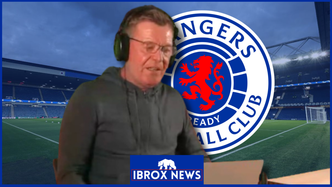 Keith Jackson, Rangers badge