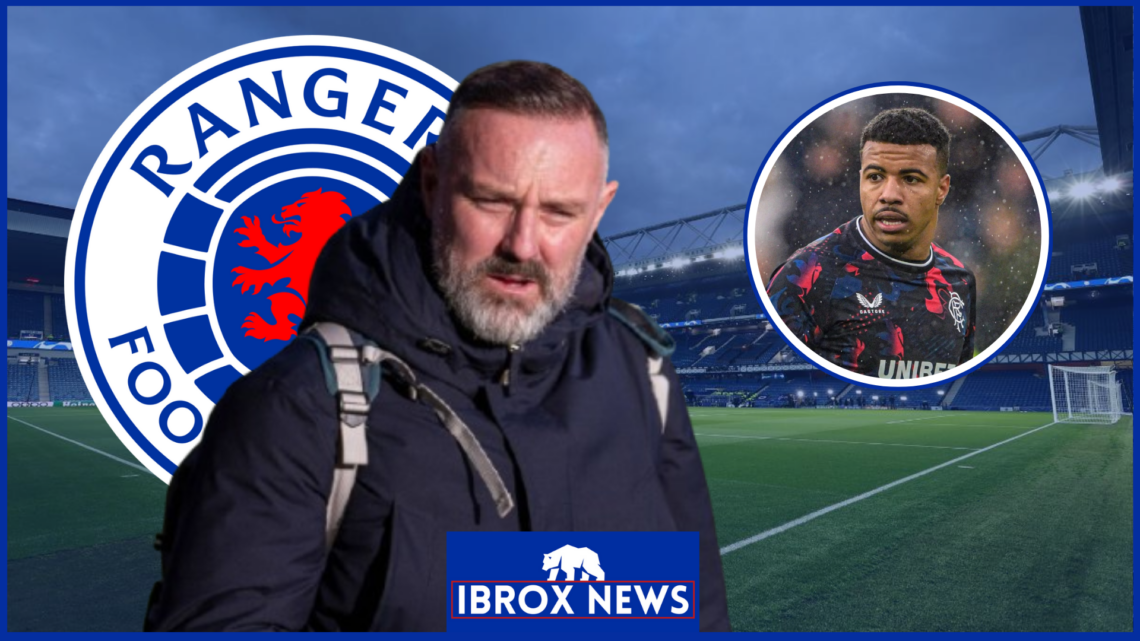 Kris Boyd, Hamza Igamane, Rangers badge