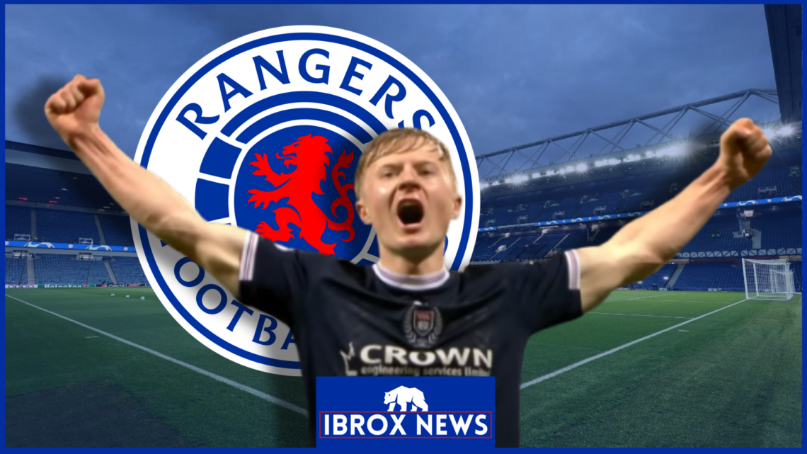 Lyall Cameron, Rangers badge