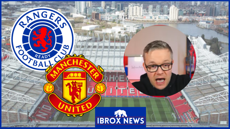 Mark Goldbridge Rangers Man Utd