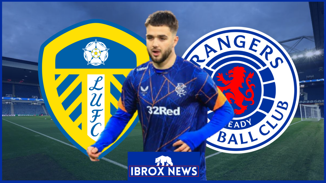 Nico Raskin, Leeds United badge, Rangers badge