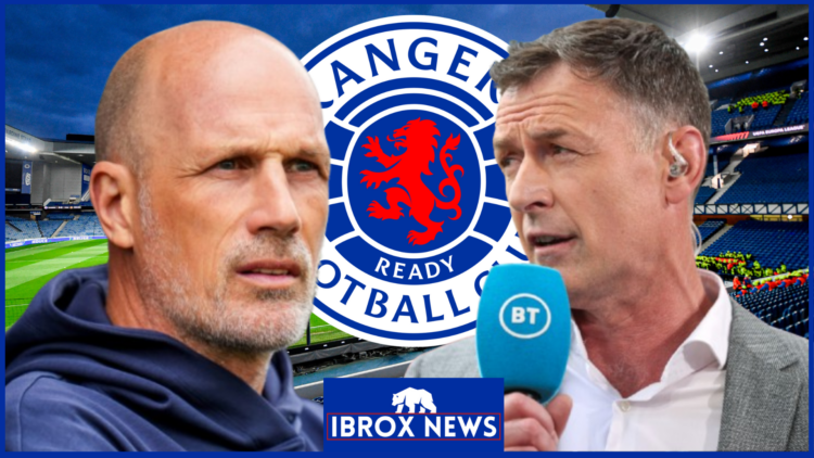 Philippe Clement, Chris Sutton, Rangers badge