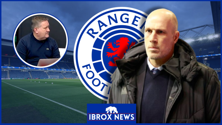 Philippe Clement, Peter Martin, Rangers badge
