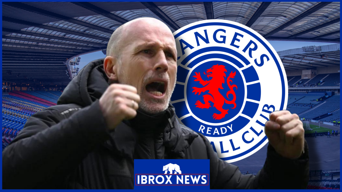 Philippe Clement, Rangers badge