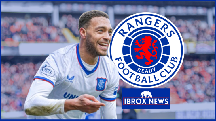 Rangers striker Cyriel Dessers