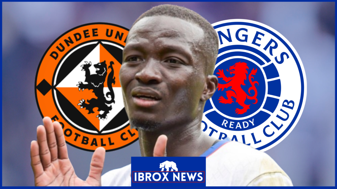 Rangers midfielder Mohamed Diomande.