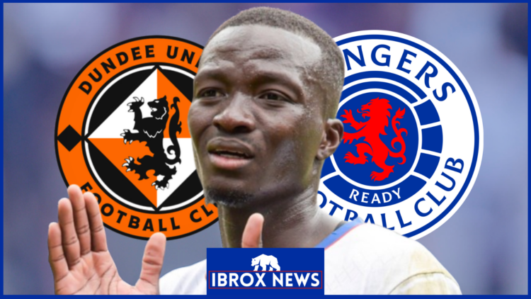 Rangers midfielder Mohamed Diomande.