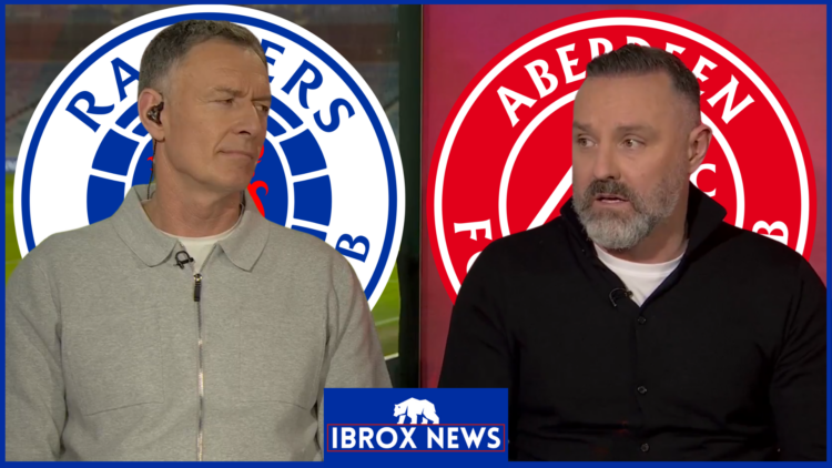 Rangers badge Aberdeen Sutton Boyd