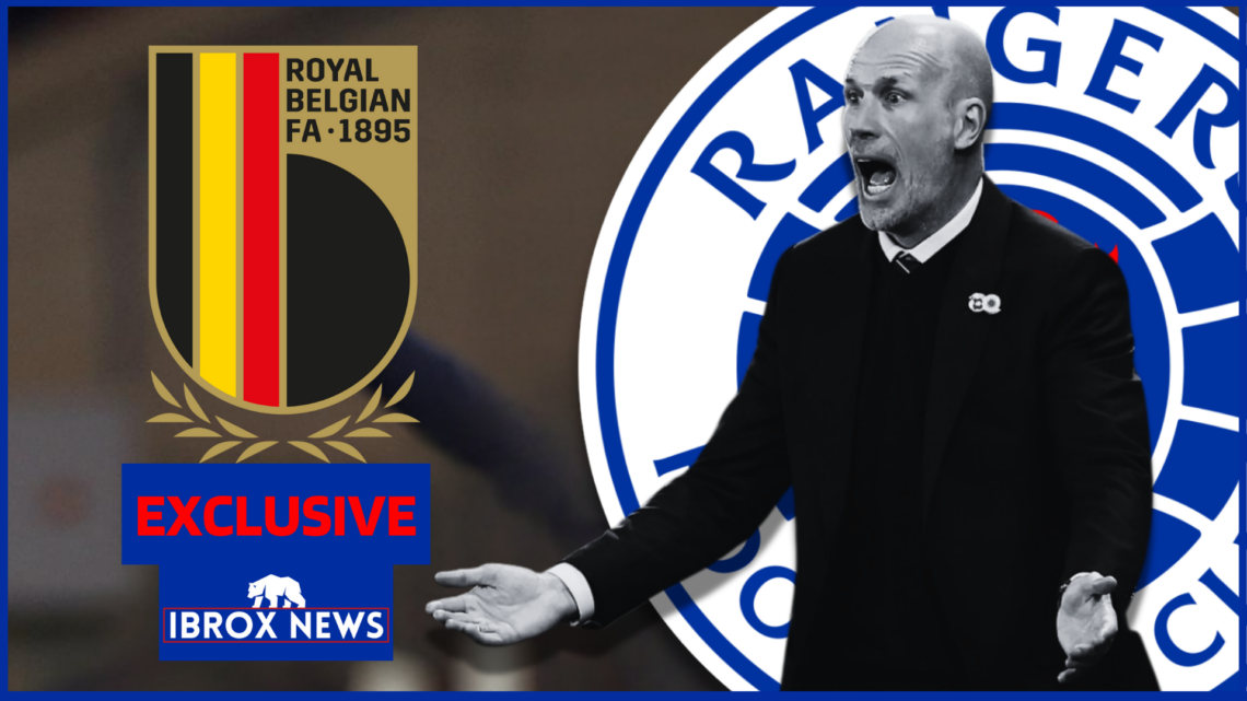 Rangers badge Belgium Clement