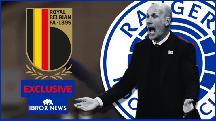 Rangers badge Belgium Clement