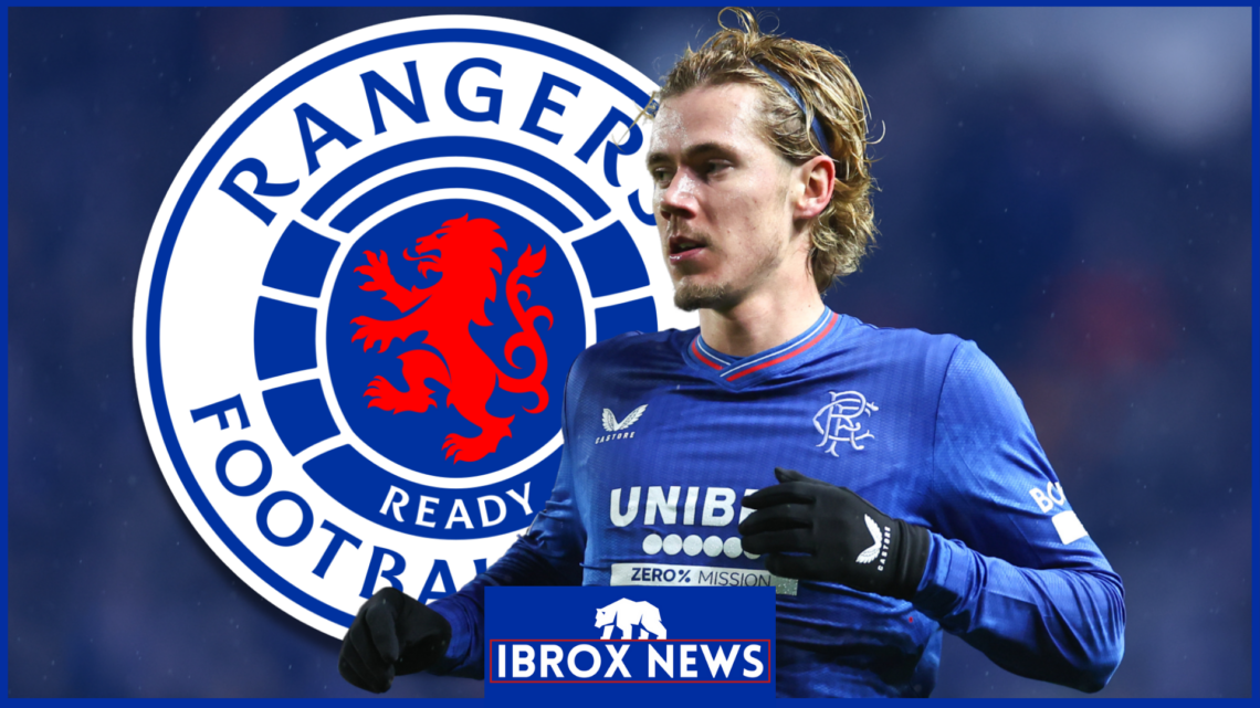 Rangers badge Cantwell