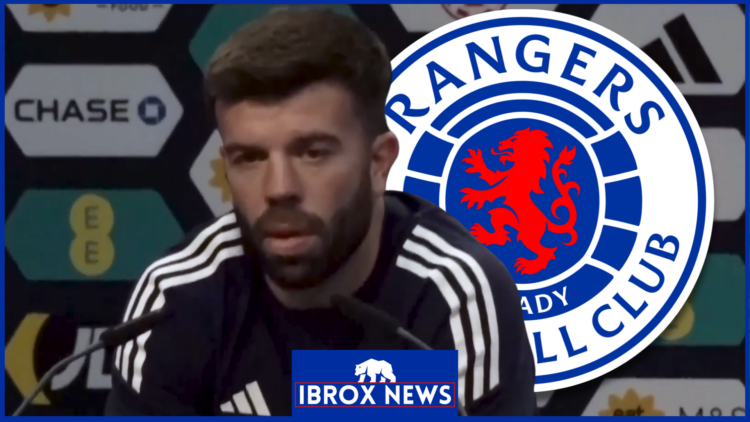 Rangers badge Grant Hanley