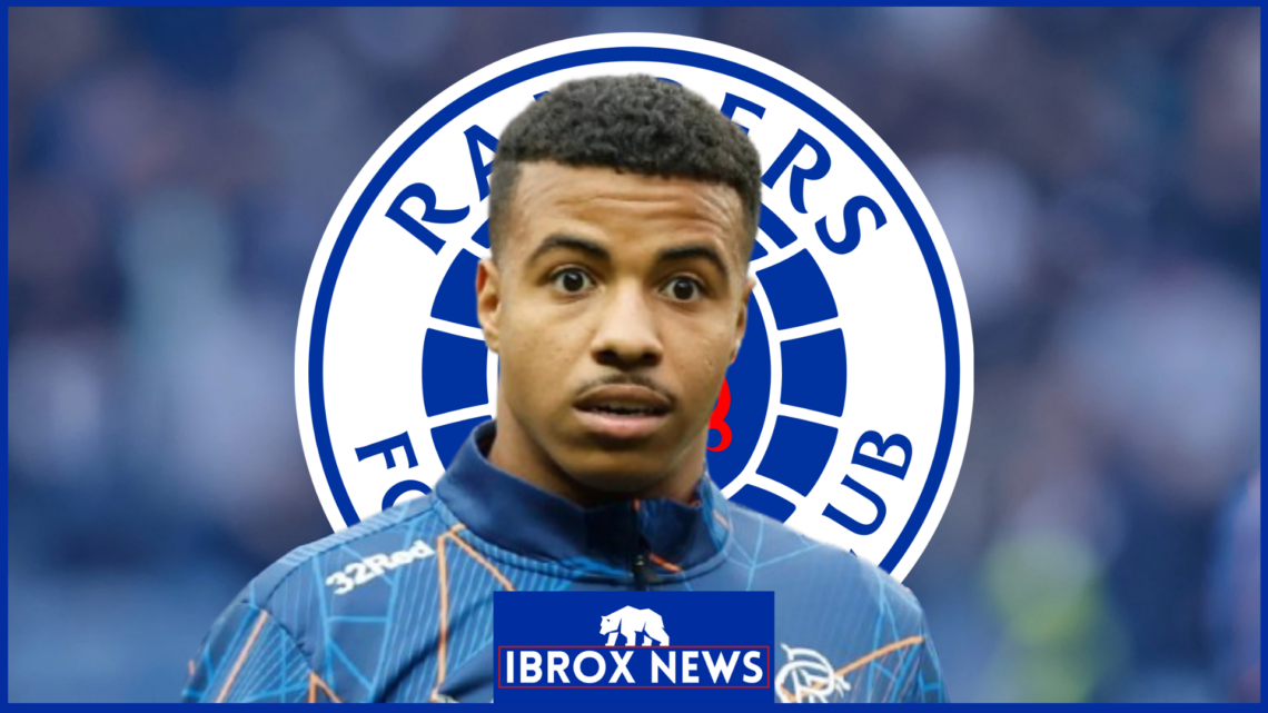 Rangers striker Hamza Igamane