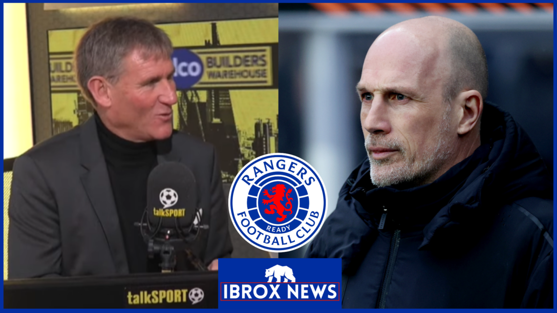 Simon Jordan, Philippe Clement, Rangers badge