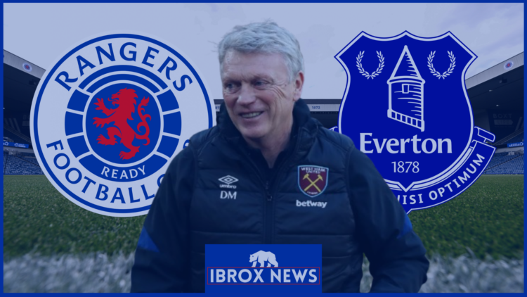 David Moyes Rangers Everton badges