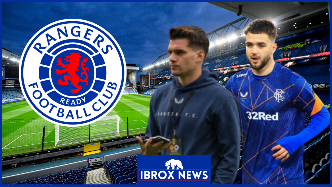 Ianis Hagi Nicolas Raskin Rangers badge