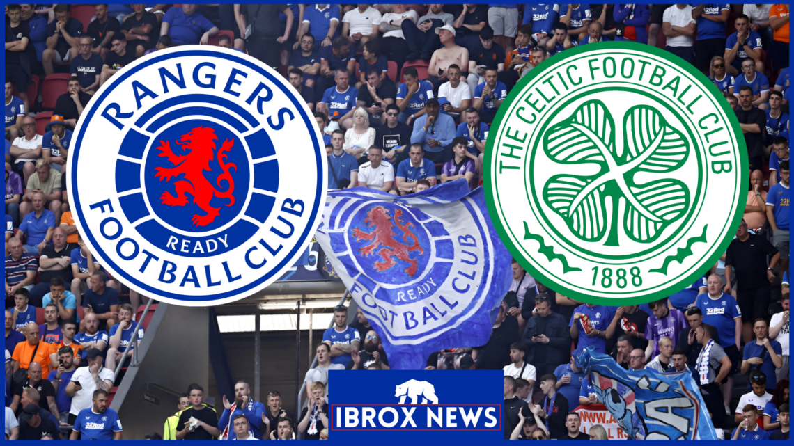 Rangers Celtic badges Ibrox